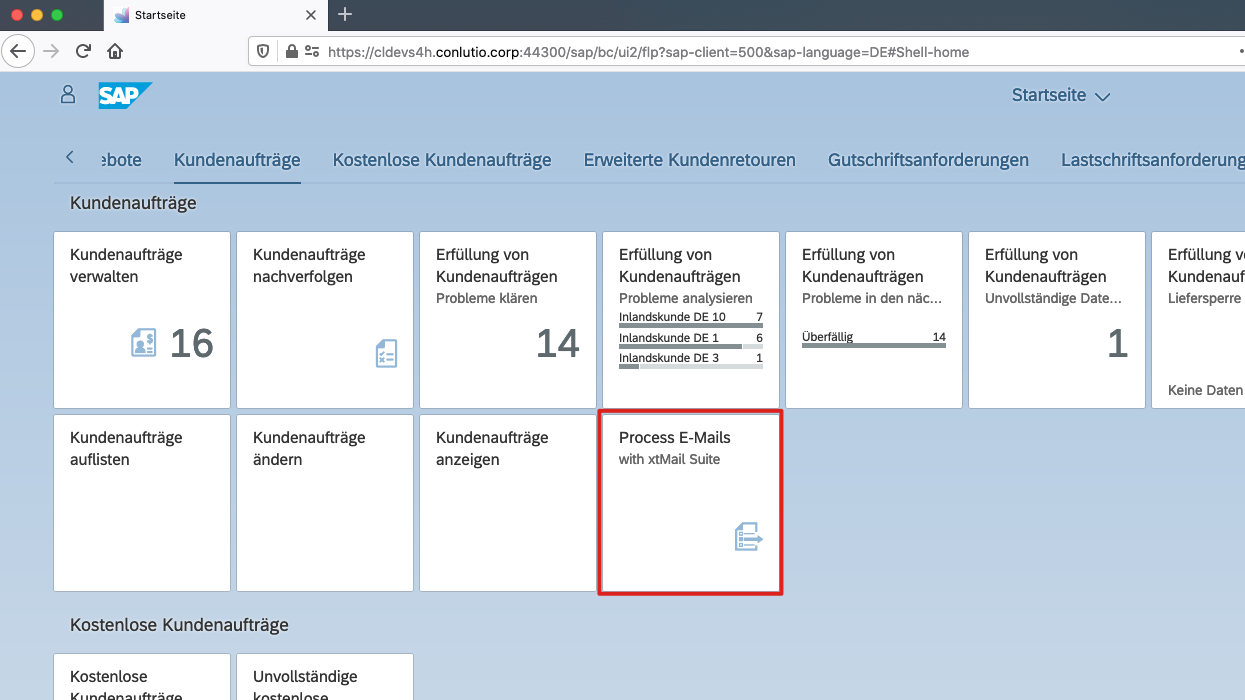 xtMail Suite - Ready for S/4HANA